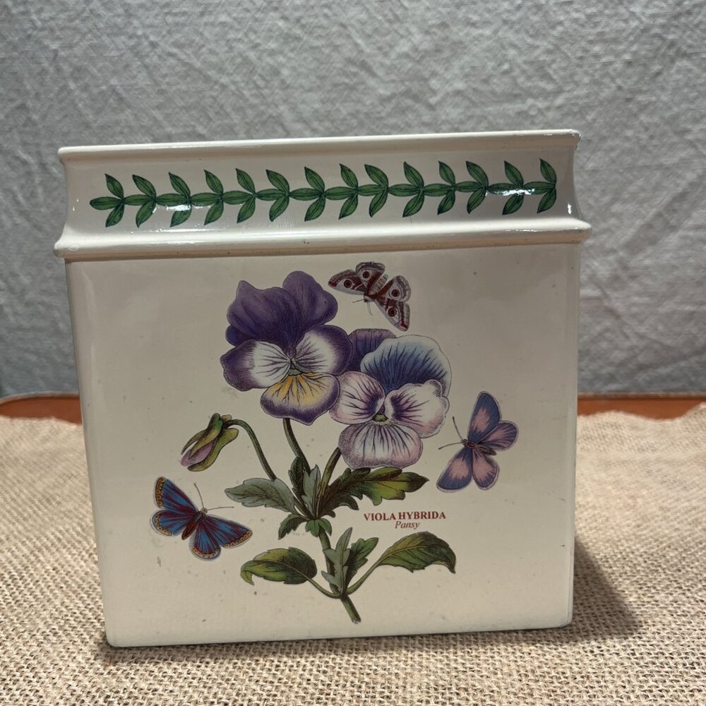 Vintage Botanic Garden Floral Tissue Box Cover Cottagecore Shabby Chic - Picture 4 of 9